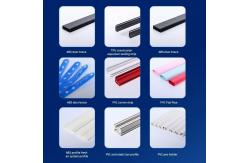 China                    Plastic Profile PVC Extrusion Profile Customized ABS Boad Square PP Profiles              supplier