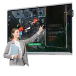 Smart Interactive TV Touch Screen Whiteboard 10 Points Touches 105 Inch for sale