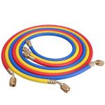 3/16 Inch 5mm Refrigerant Charging Hose With Fitting For R134A for sale