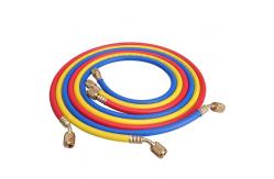 China 3/16 Inch 5mm Refrigerant Charging Hose With Fitting For R134A supplier