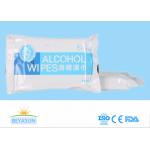 Disinfection Disposable Wet Wipes Skin Toys Cleaning 75% Sterilization Alcohol for sale