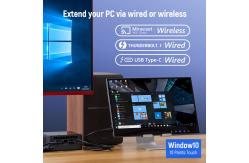 China Built In 10800mAh Battery Portable Wireless Touch Screen Monitor FCC Certified supplier