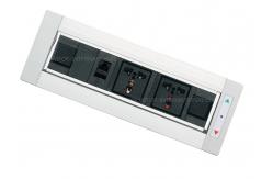 China Automatic Flip Universal Desk Mount Power Strip / Conference Table Power Module supplier