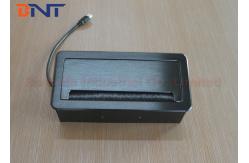 China Black Tabletop Manual Flip Up Outlet / Interconnection Multiple Socket For Office supplier