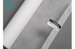 China Nonwoven Fabric White Stencil Wiper Roll Plastic Inner Core Material supplier