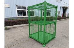 China Wire Mesh Steel Pallet Cages Heavy Duty Metal Material Cages supplier