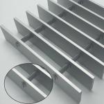 2mm Thickness Aluminum Bar Grating For Walkway Platform