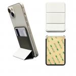 PU Leather Blank Sublimation Phone Card Holder Magnetic Phone Stand Wallet Bag Card Holder for sale