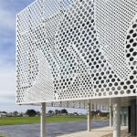 Building Aluminium Curtain Wall Decorative Screen Partition Perforated for sale