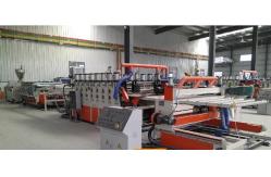 China Plastic Extruder Wood Plastic Composite Extrusion Line / WPC Decking Making Machine supplier