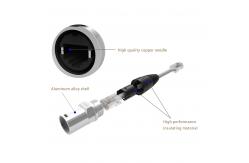 China IP44 Waterproof RJ45 Power Connector Plug For Led Screen Audio Video supplier