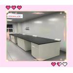 Solid Chemistry Lab Bench With Adjustable Glass Shelf Server Type 12mm Thick Glass Shelf for sale