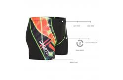 China Speed Dry Mens Swimming Trunks Boxer Racing Professional Training Swim Trunks supplier