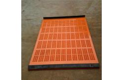 China Polyurethane Tensioned Screens Mats For Stone Tensioned Polyurethane Screen supplier