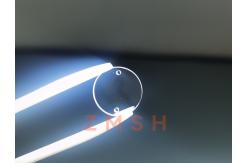 China Customized Size Sapphire Optical Window 2mm Thickness With Hole supplier
