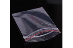 China Zipper Transparent Plastic Bag supplier