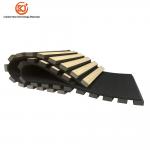 3D Wood And MDF Slat Wave Board Decorative Flexible Curly Bendable Curved Slat Acoustic Wall Panel for sale