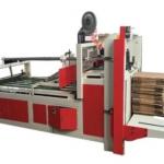 Carton Semi Automatic Folder Gluer Machine 1000mm Feeding Height for sale