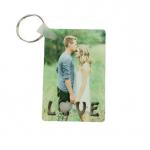 Double Sided Sublimation MOM DAD LOVE Key Rings Blank for sale