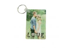 China Double Sided Sublimation MOM DAD LOVE Key Rings Blank supplier