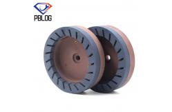 China Glass Polishing Diamond Resin Grinding Wheel Beveling Machine Processing supplier