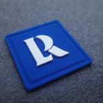 Custom Rubber Logo Patches silicone badge for garment for sale