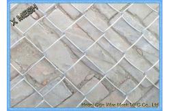 China Durable Metal Security Chain Link Fence Privacy Fabric For Farm / Garden supplier