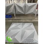 3D Metal Cladding Aluminum Sheet For Exterior Facade Decoration for sale