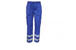 China 275 GSM 3M 9910 Silver Reflective Strips Quilted Work Pants supplier