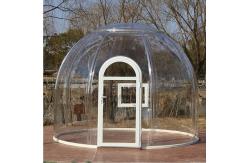 China PC Polycarbonate Garden Bubble Tent Diameter 3.5m Large Dome Tent supplier