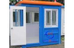 China Prefabricated Low Cost Fiberglass Sentry Box / Guard Shacks and Booths Well- designed supplier