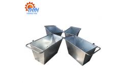 China 400L Garbage Collection Trolley Crane Boat Skip 7000LBS Capacity supplier
