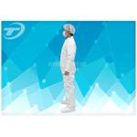 Fully CPE Film Breathable Disposable Coverall Suit / Disposable Plastic Body Suit