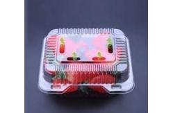 China Clear APET Plastic Sheet Clamshell Fruit Use Disposable Containers supplier
