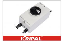 China 2 Sides Poles 1000v Dc Rotary Isolator Switch With Black Handle supplier