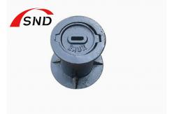 China Pressure Resistant  Round Casting Diameter Waterproof Manhole Cover Spray Paint supplier