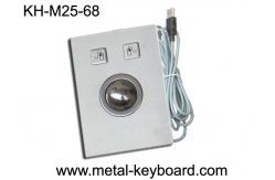 China Anti Vandal Industrial Pointing Device Panel Mounted Trackball Stainless Steel Material supplier