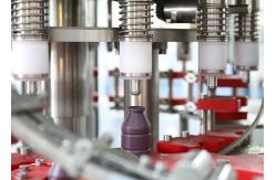 China PE HDPE Bottle Hot Filling Machine With Aluminum Foil Sealing Machine supplier