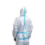 Disposable Full Body Anti Dust Hazard Medical Isolation Protective  Suit for sale