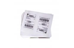 China Hot Stamping Silk Screen Custom Barcode Labels In Roll Or In Sheet supplier