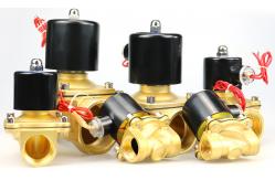 China 2 Wire Brass Electric 2 Way Replace Solenoid Valve AC220V/DC12V/24V supplier
