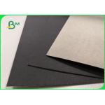 1mm 2mm Single Black Coated Cardboard Sheets For Gift Boxes Good Stiffness for sale