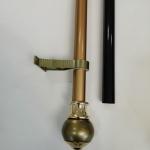0.4mm Zinc Alloy 6.7 Metres Flexible Curtain Pole for sale