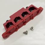 3/8 M10 5/16 M8 Stud Busbar Terminal Block 30A 12 Volt with Cover Red Black Negative Positive for sale