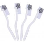 4 PCS 0.3mm PP Filament Kitchen Dish Brushes White Customerized for sale