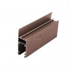 Track Sliding Aluminum Window Extrusion Profiles T8 PVDF Finish for sale