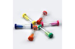 China Blown Plastic Hourglass 30 Seconds 2 Minute Sand Timer supplier