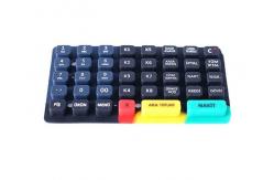 China Customized Thickness Silicone Rubber Key for Heavy Duty Applications supplier