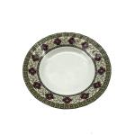 High Quality 9 Melamine Salad Plate for Round and Deep Shape with Ripple for sale