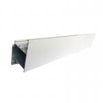 0.8mm T5 White Powder Coating Aluminium Door Profiles for sale